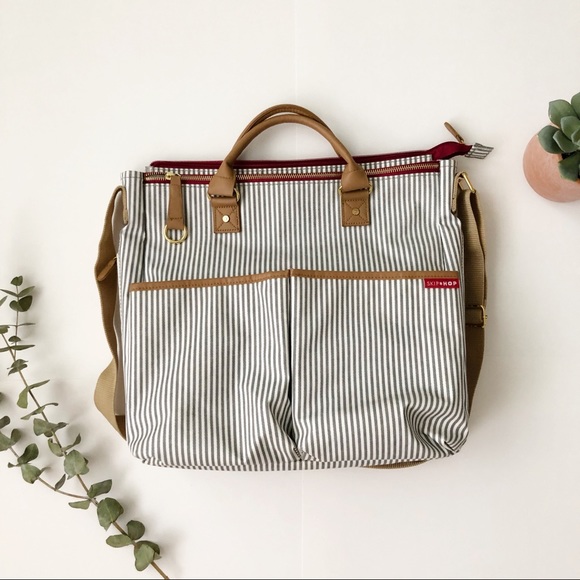 Skip Hop Other - Skip Hop Striped Diaper Bag✨